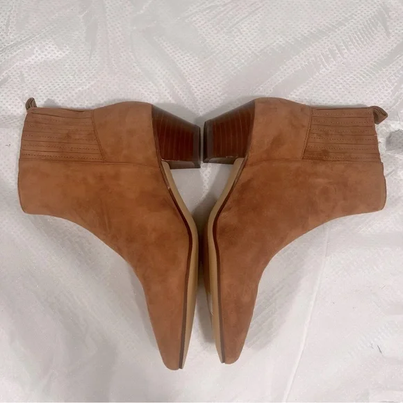 Boden NWOT Western Ankle Boots in Tan Women’s Sz 39 (US 8) - Picture 5 of 12